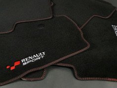 Tapis de Sol Renault Sport Broderies Rouges Spécifiques Megane 3 RS - 82 01 491 493 - 8201491493