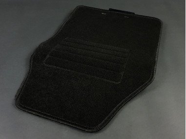 Tapis de Sol Universels Malibu Noirs (x4)