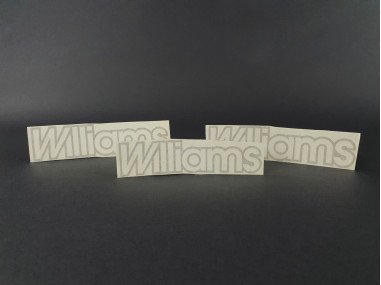 Stickers Clio Williams phase 1 pour...