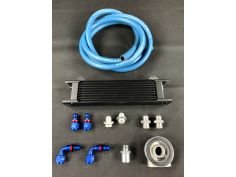 Radiateur d'huile 10 rangées haute qualité sans thermostat (kit complet)