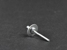 Rivet d'Aile Avant 5 Gt Turbo - 77 03 072 241 - 7703072241