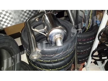 Ligne GrN Inox Inoxcar Sortie Cachée Clio 2 RS phase 2