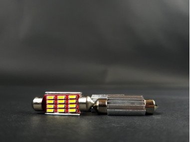 Ampoule Navette 37mm 12 Leds Blanches