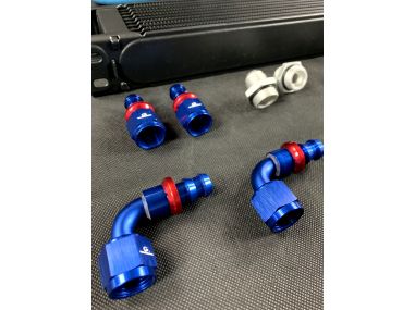 Radiateur d'huile 10 rangées haute qualité sans thermostat (kit complet)