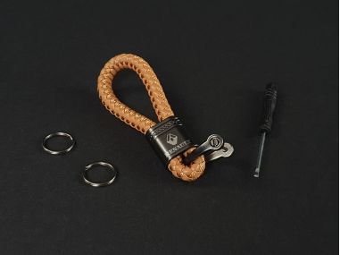 Porte-Clefs Renault Cuir Caramel