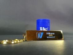 Porte-Clefs Plaque Numérotée Clio Williams