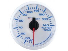 Manomètre de Température d'Eau Fond Blanc WBL