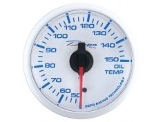 Manomètre de Température d'Huile Fond Blanc WBL