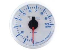 Compte-tours Essence Fond Blanc WBL