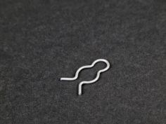 Agrafe (clip) d'Arrêt Câble d'Accélérateur Clio 2 RS phase 1 - 77 03 066 432 - 7703066432