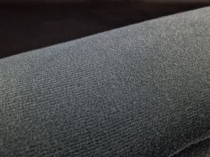 Tissu Gris Côtelé pour Panneaux de Porte et d'Aile 5 Gt Turbo (1m)