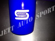 Coude 90° Silicone Renforcé BLEU (différents diamètres) 2