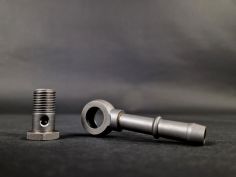 Raccord Banjo Droit de Refroidissement Turbo d'Occasion 5 Gt Turbo phase 2 / R11 Turbo 2 (avec vis)