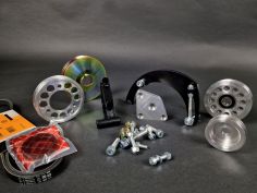 Suppression Clim et Direction Assistée avec Poulies Allégées Clio 2 RS (kit complet)