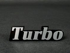 Monogramme de Calandre " Turbo " R11 Turbo