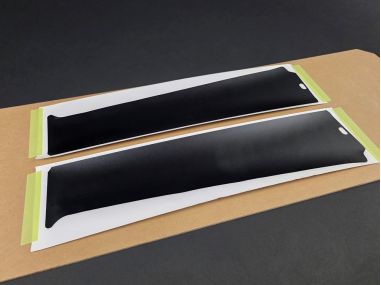 Montants de Porte Adhésifs Réplica Clio 3 RS (kit 2 portes)