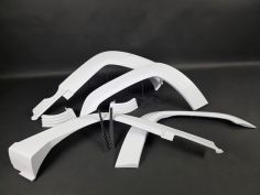 Extensions d'Aile et Dessous de Feux 5 Gt Turbo Phase 1 (kit de 8 pièces)