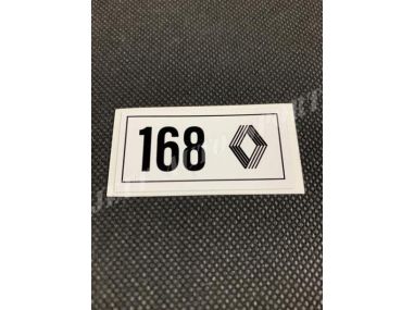 Sticker Code Couleur 5 Gt Turbo