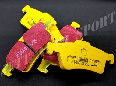 Plaquettes arrières EBC Yellowstuff Megane 2 RS phase 1