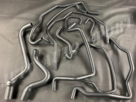 Durites de Refroidissement Silicone Noir Mat Super 5 GT Turbo Phase 2 (kit 11 durites)